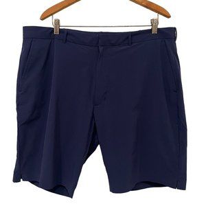 Polo Golf Men's Stretch Shorts Waterproof Quick Dry Chino Lightweight Sz 38 Blue